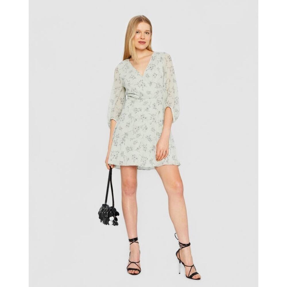 Club Monaco Pitched Sleeve Mini‎ Dress